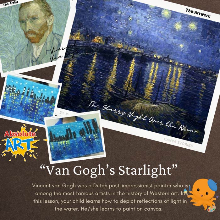 Van Gogh’s art kids singapore