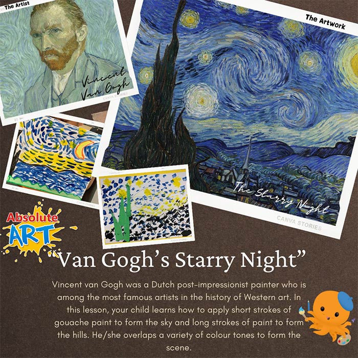 Van Gogh’s art kids singapore